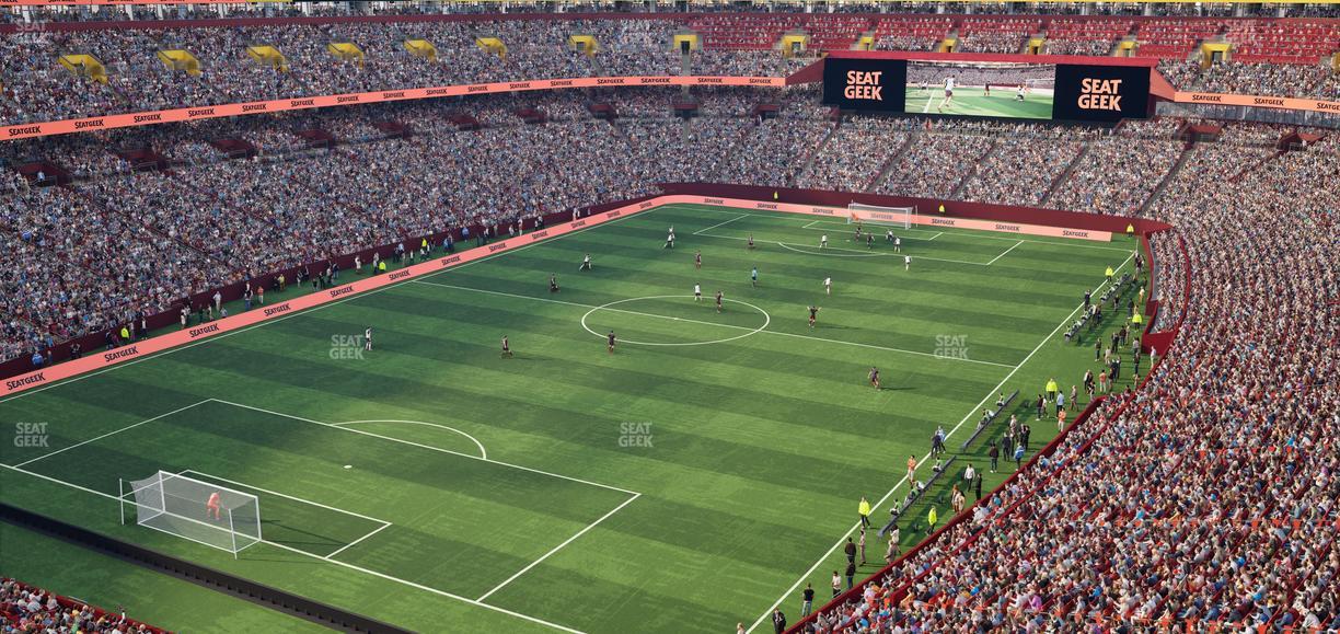 Northwest Stadium - Section Balcony 325 Seat View