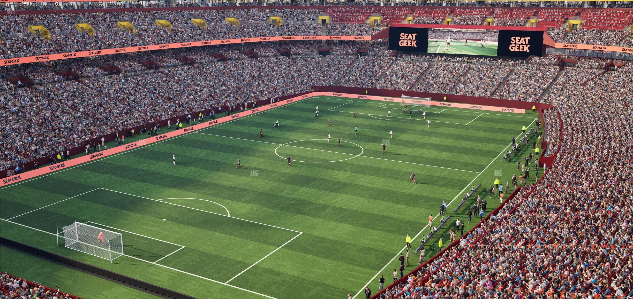 Northwest Stadium - Section Balcony 325 Seat View