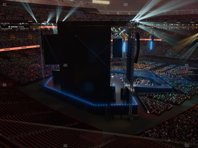 Northwest Stadium - Section Balcony 325 Seat View