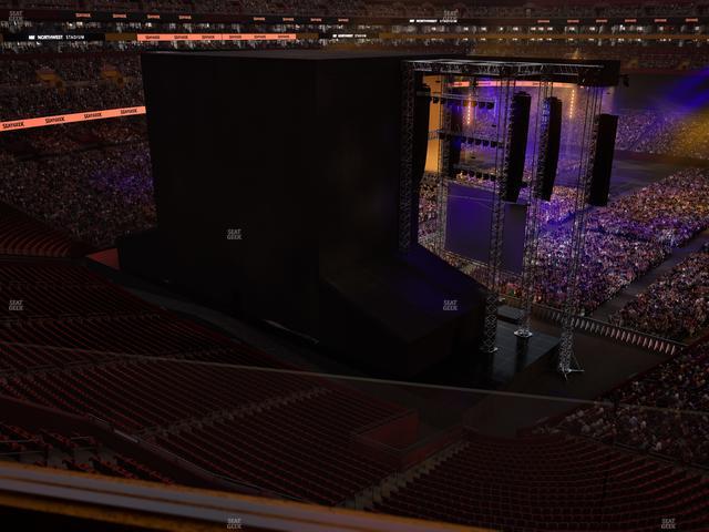 Northwest Stadium - Section Balcony 326 Seat View Northwest Stadium - Section Balcony 326 Seat View