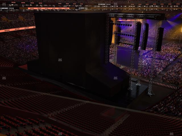 Northwest Stadium - Section Balcony 327 Seat View