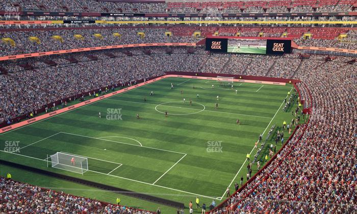 Northwest Stadium - Section Balcony 327 Seat View