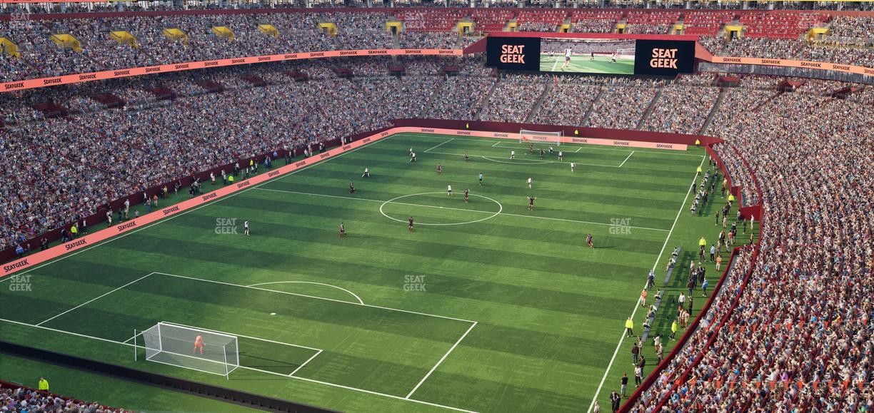 Northwest Stadium - Section Balcony 328 Seat View