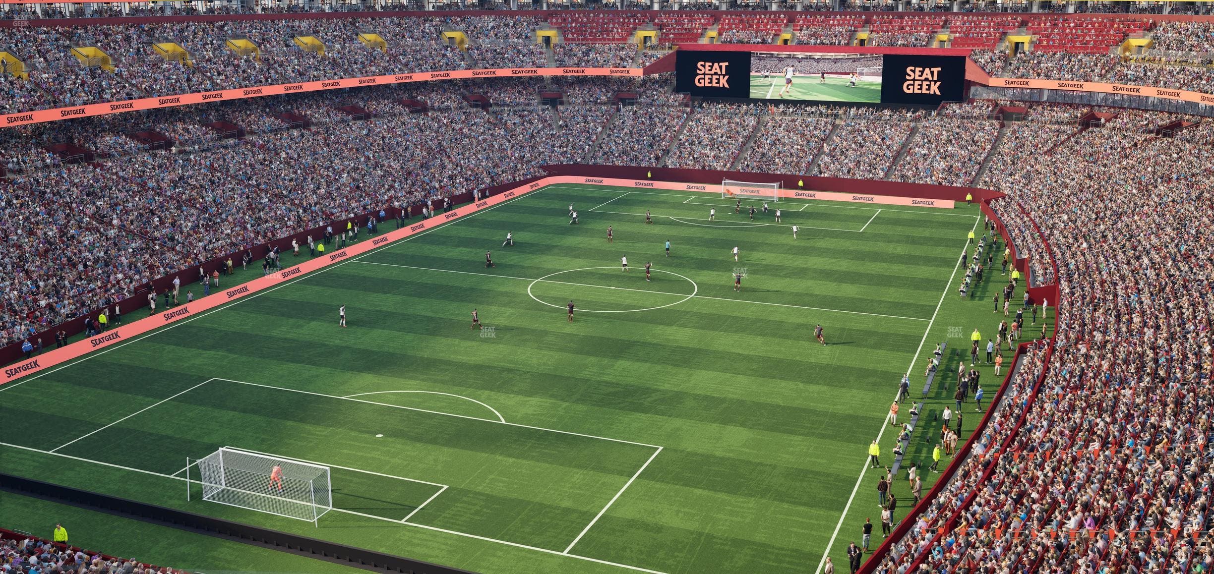 Northwest Stadium - Section Balcony 328 Seat View