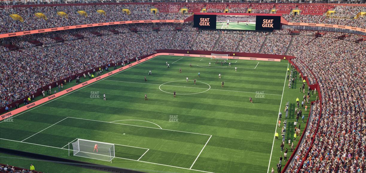 Northwest Stadium - Section Balcony 330 Seat View