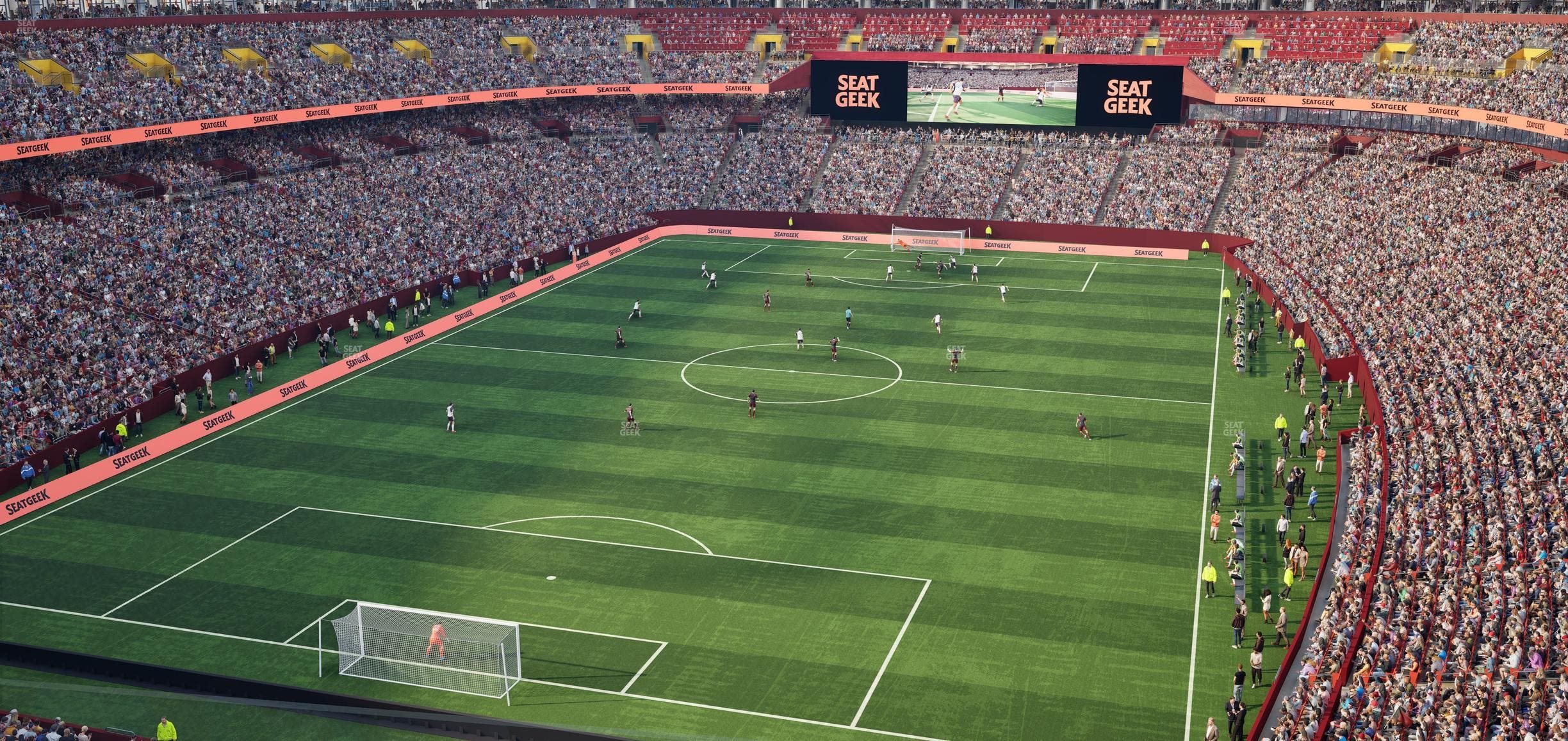 Northwest Stadium - Section Balcony 331 Seat View