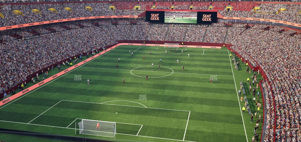 Northwest Stadium - Section Balcony 333 Seat View