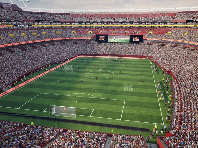 Northwest Stadium - Section Balcony 333 Seat View Northwest Stadium - Section Balcony 333 Seat View