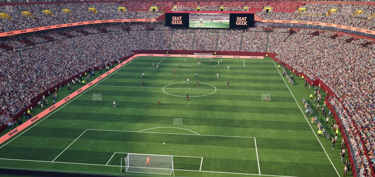 Northwest Stadium - Section Balcony 334 Seat View