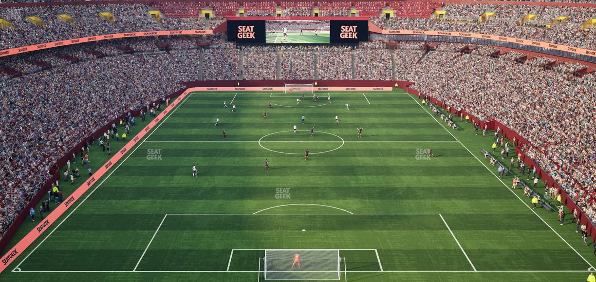 Northwest Stadium - Section Balcony 339 Seat View