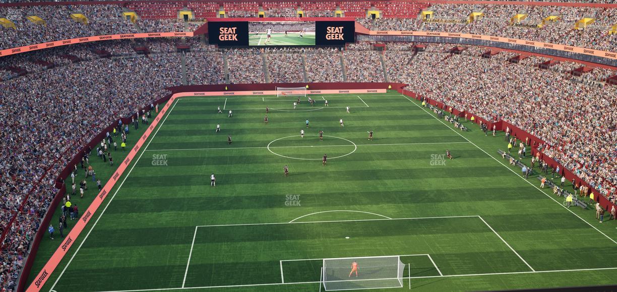 Northwest Stadium - Section Balcony 340 Seat View