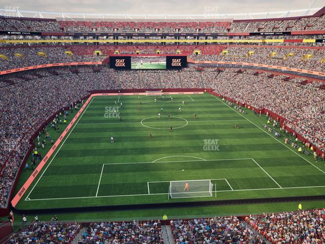 Northwest Stadium - Section Balcony 340 Seat View Northwest Stadium - Section Balcony 340 Seat View