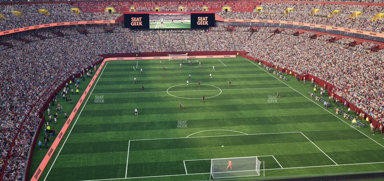 Northwest Stadium - Section Balcony 341 Seat View