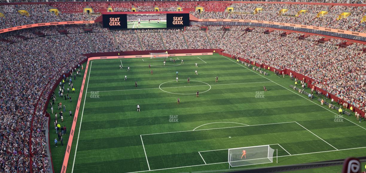 Northwest Stadium - Section Balcony 343 Seat View