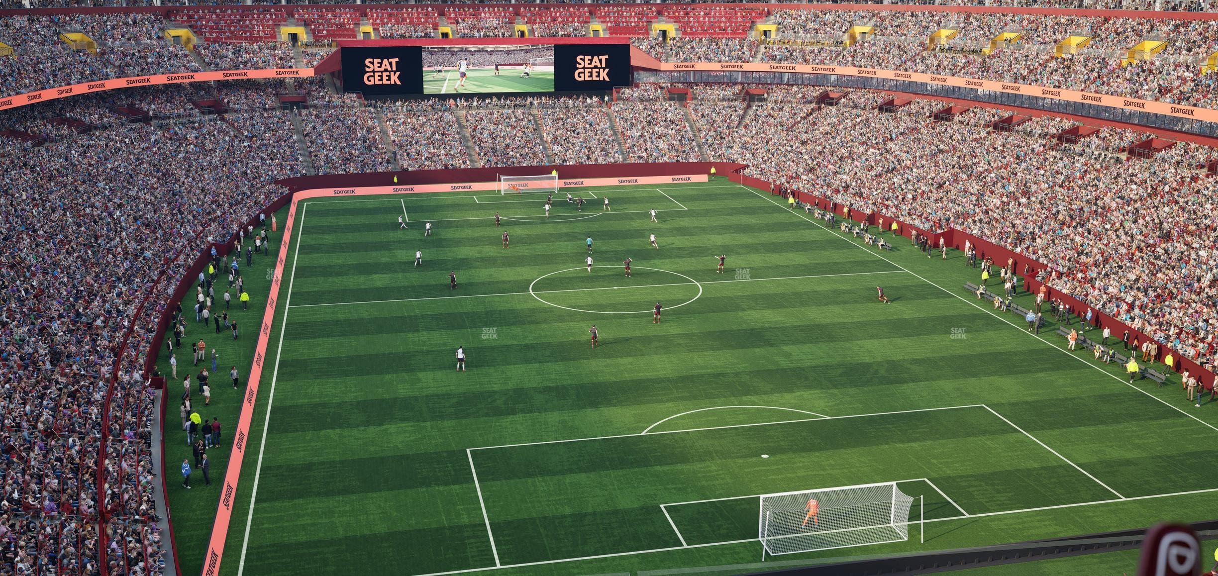 Northwest Stadium - Section Balcony 343 Seat View