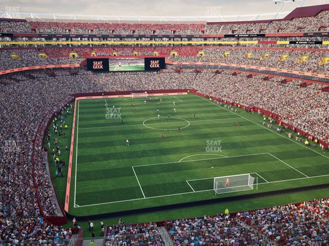 Northwest Stadium - Section Balcony 344 Seat View Northwest Stadium - Section Balcony 344 Seat View