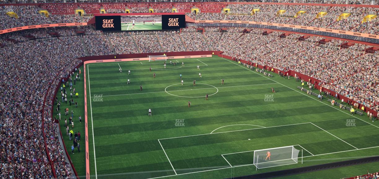 Northwest Stadium - Section Balcony 345 Seat View