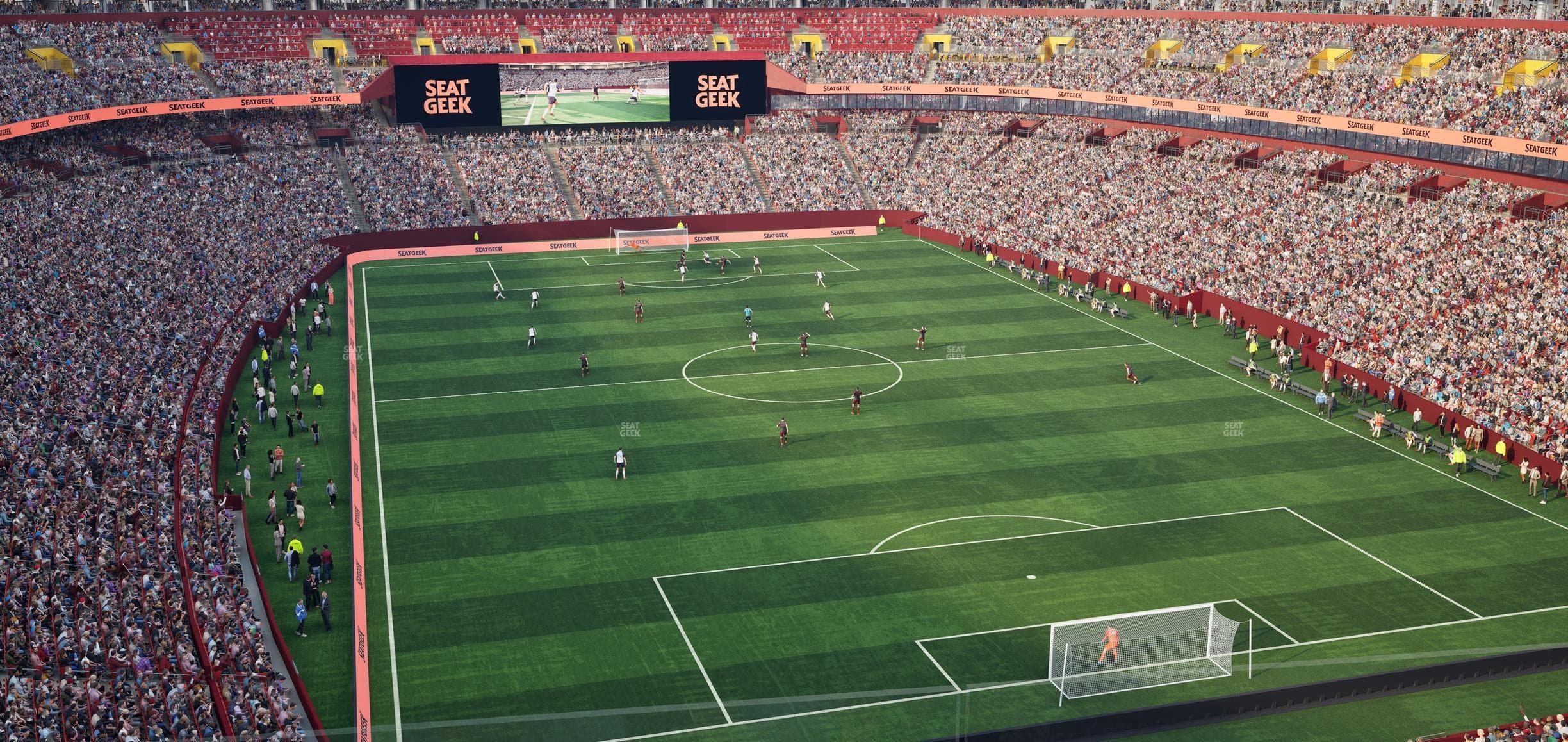 Northwest Stadium - Section Balcony 345 Seat View