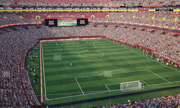 Northwest Stadium - Section Balcony 345 Seat View