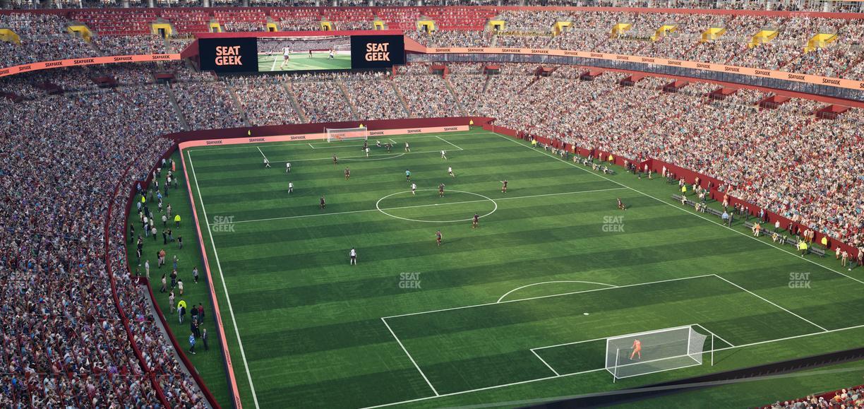 Northwest Stadium - Section Balcony 346 Seat View