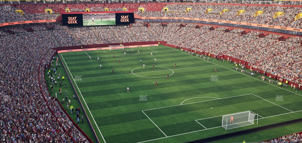 Northwest Stadium - Section Balcony 347 Seat View