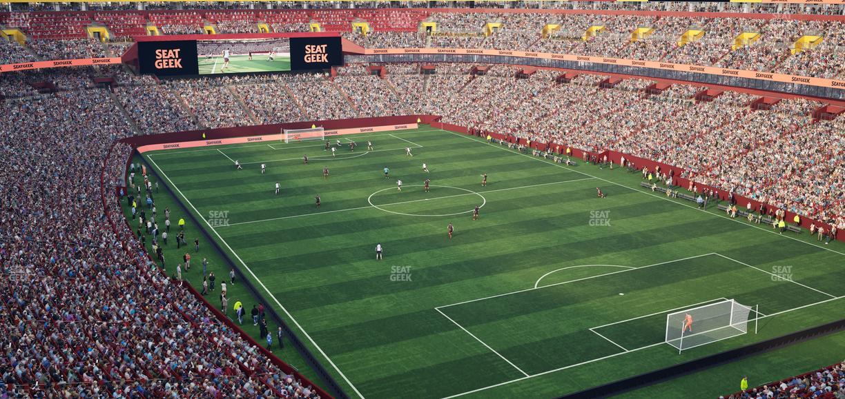 Northwest Stadium - Section Balcony 349 Seat View