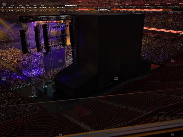 Northwest Stadium - Section Balcony 349 Seat View Northwest Stadium - Section Balcony 349 Seat View