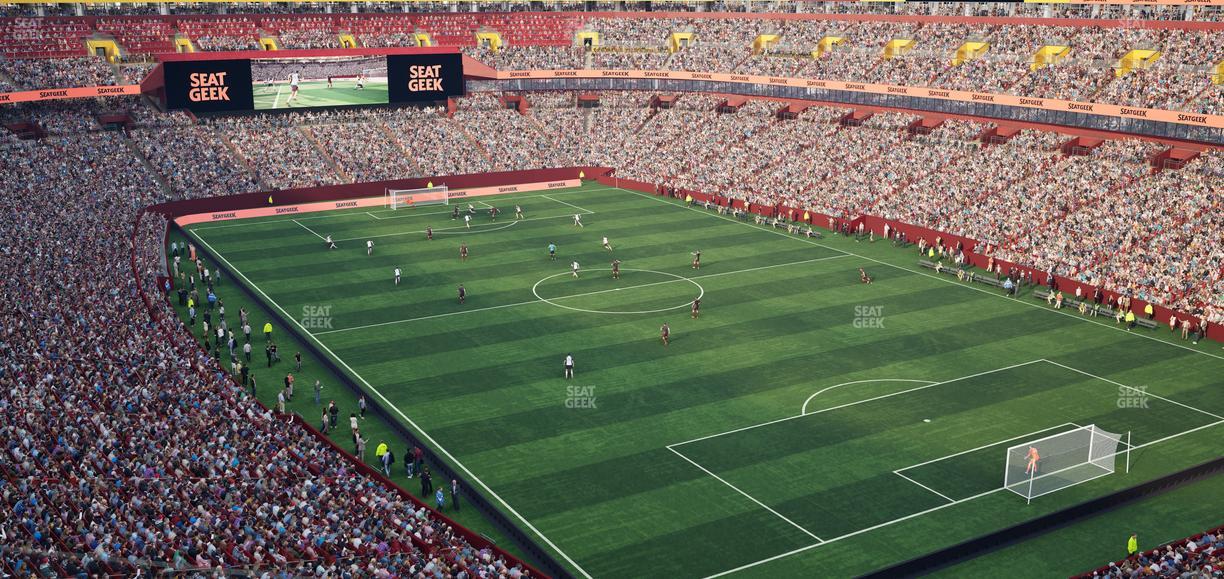 Northwest Stadium - Section Balcony 350 Seat View