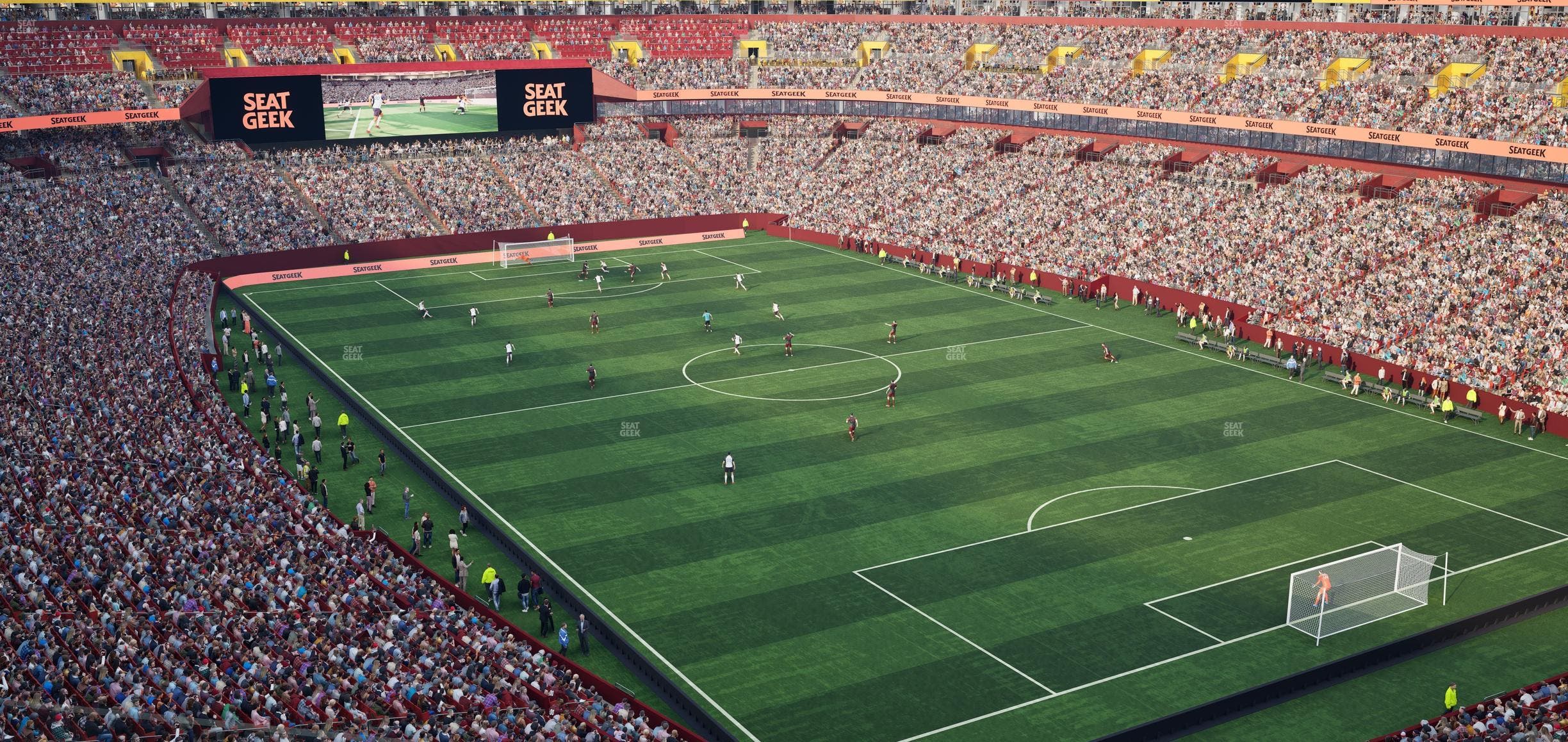 Northwest Stadium - Section Balcony 350 Seat View