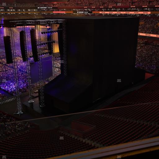 Northwest Stadium - Section Balcony 350 Seat View