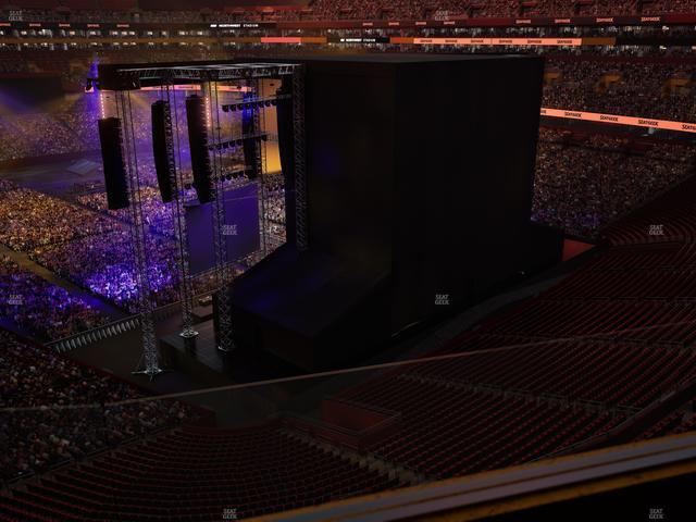 Northwest Stadium - Section Balcony 350 Seat View Northwest Stadium - Section Balcony 350 Seat View