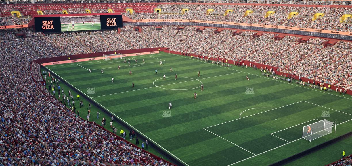 Northwest Stadium - Section Balcony 351 Seat View