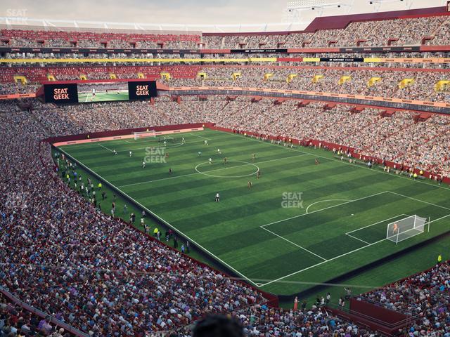 Northwest Stadium - Section Balcony 351 Seat View Northwest Stadium - Section Balcony 351 Seat View