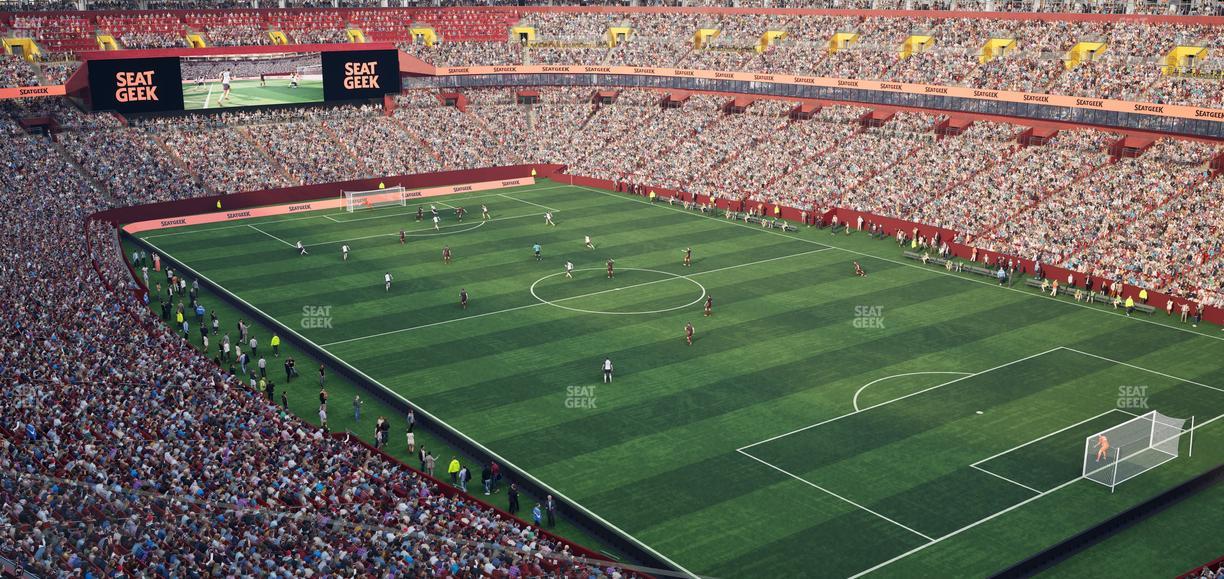 Northwest Stadium - Section Balcony 352 Seat View