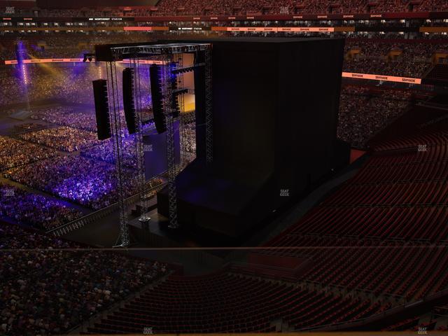 Northwest Stadium - Section Balcony 352 Seat View Northwest Stadium - Section Balcony 352 Seat View