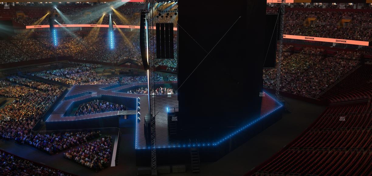 Northwest Stadium - Section Balcony 352 Seat View