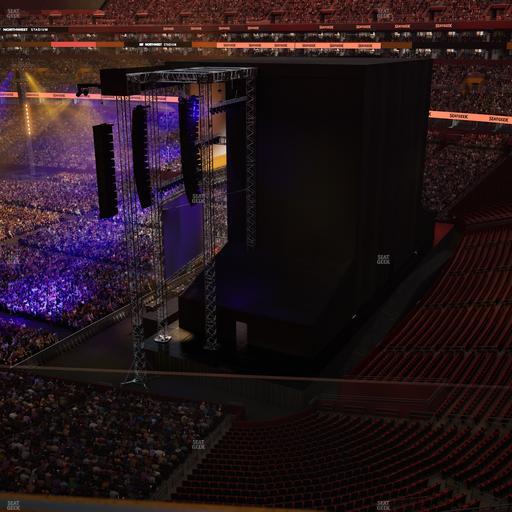 Northwest Stadium - Section Balcony 354 Seat View