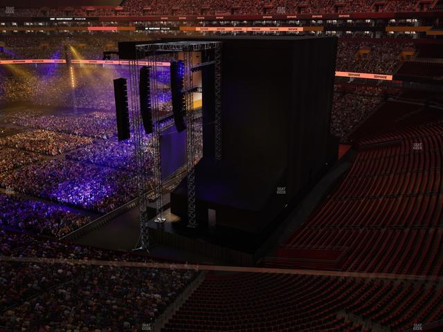 Northwest Stadium - Section Balcony 354 Seat View