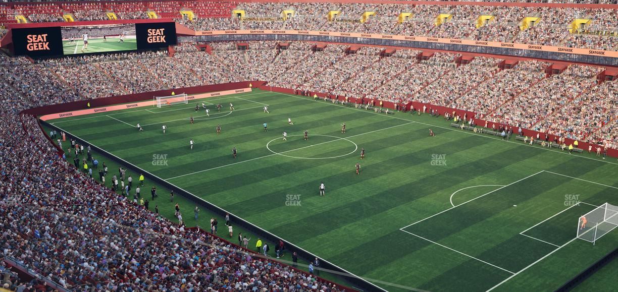 Northwest Stadium - Section Balcony 354 Seat View