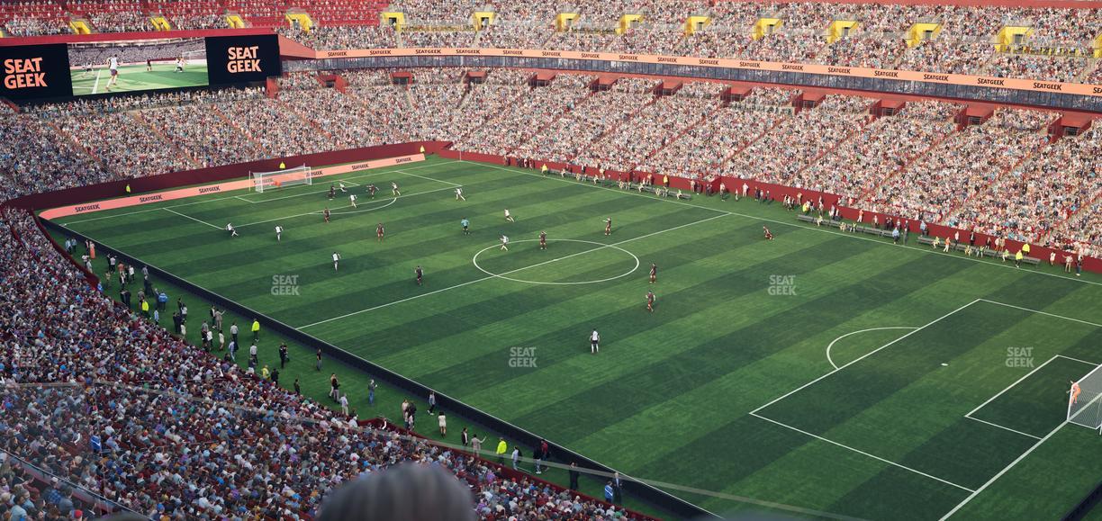 Northwest Stadium - Section Balcony 355 Seat View