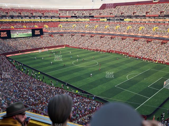 Northwest Stadium - Section Balcony 355 Seat View Northwest Stadium - Section Balcony 355 Seat View