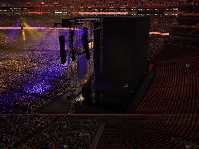 Northwest Stadium - Section Balcony 355 Seat View