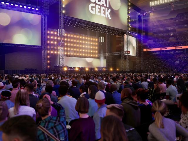 Northwest Stadium - Section Floor A 1 Seat View