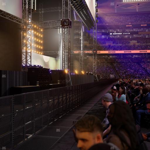 Northwest Stadium - Section Floor A 1 Seat View