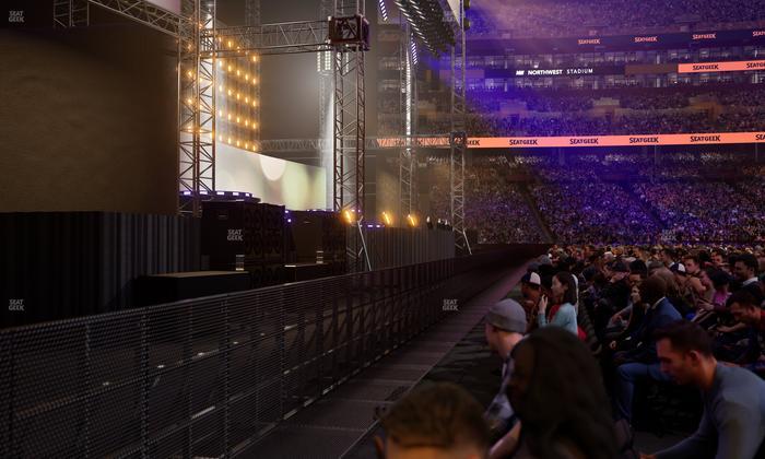 Northwest Stadium - Section Floor A 1 Seat View
