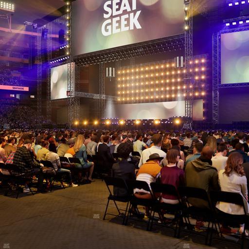 Northwest Stadium - Section Floor A 10 Seat View