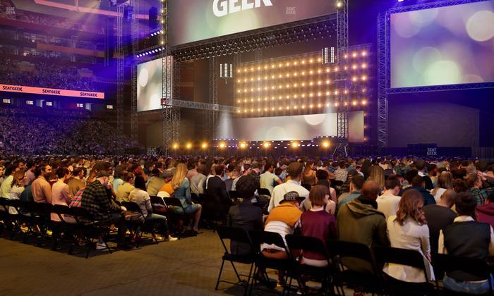 Northwest Stadium - Section Floor A 10 Seat View