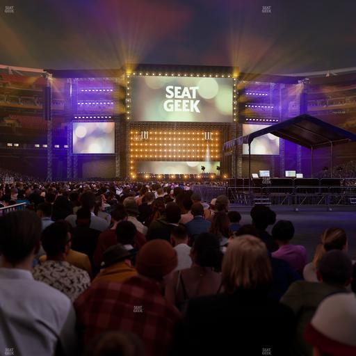 Northwest Stadium - Section Floor A 12 Seat View