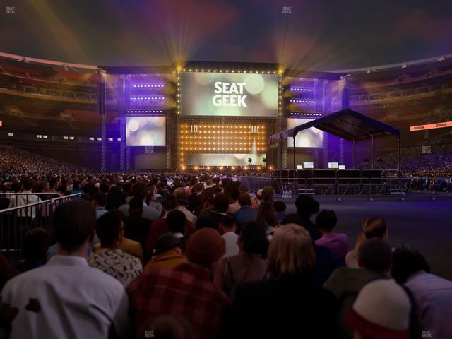 Northwest Stadium - Section Floor A 12 Seat View