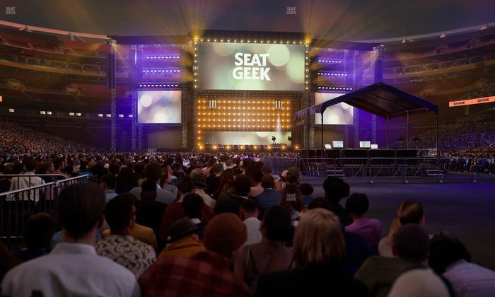 Northwest Stadium - Section Floor A 12 Seat View